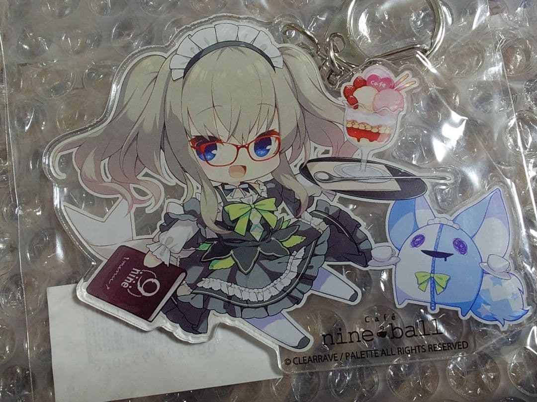 9-nine- ぱれっと コラボカフェ 九條都 アクリルキーホルダーセット Amazon.co.jp: 九條都 9-nine- アクリルスタンドフィギュア ぱれっと