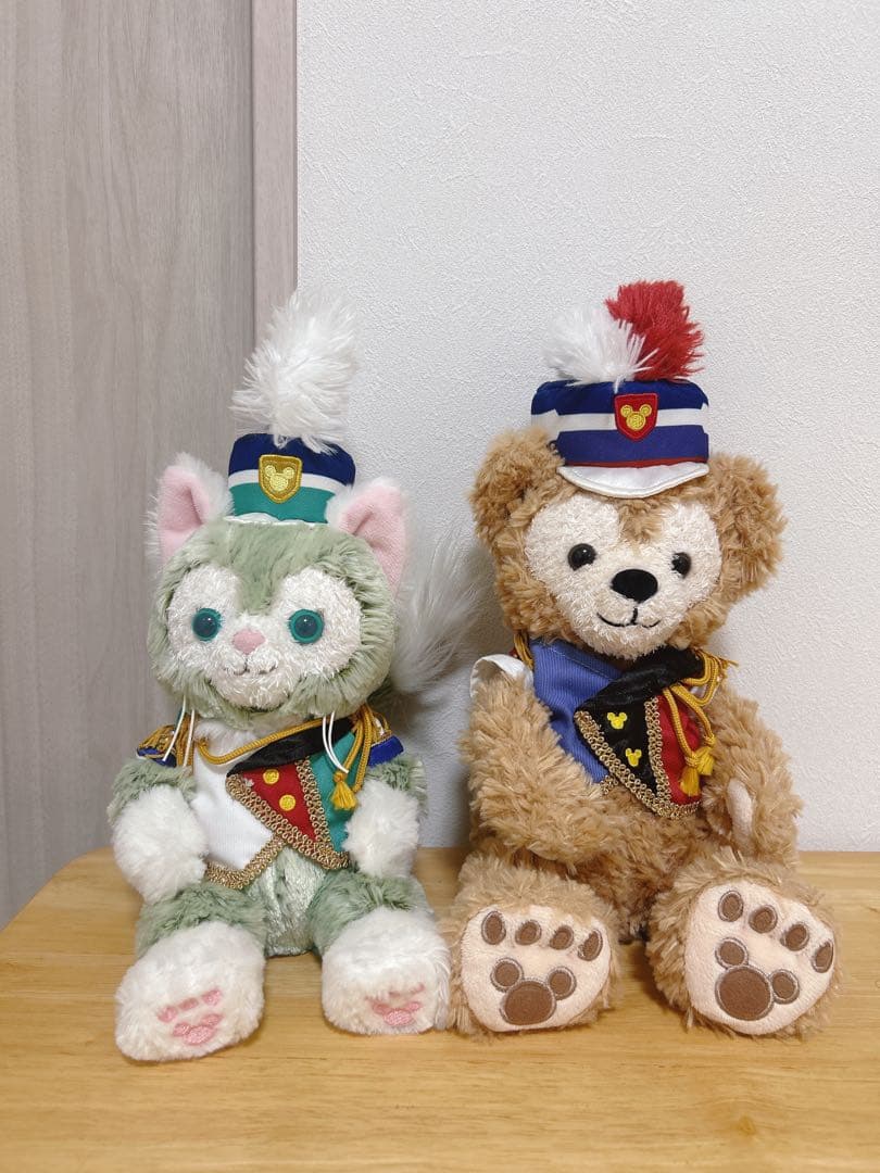 ダッフィー ジェラトーニ ハッピーマーチングファン 35周年 ぬいぐるみ