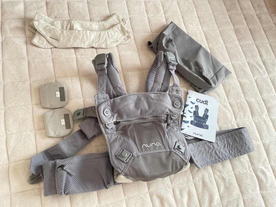 Nuna 抱っこ紐 グレー メッシュ　カドル 楽天市場】nuna ヌナ 抱っこ紐 cudl カドル ベビーキャリア メッシュ