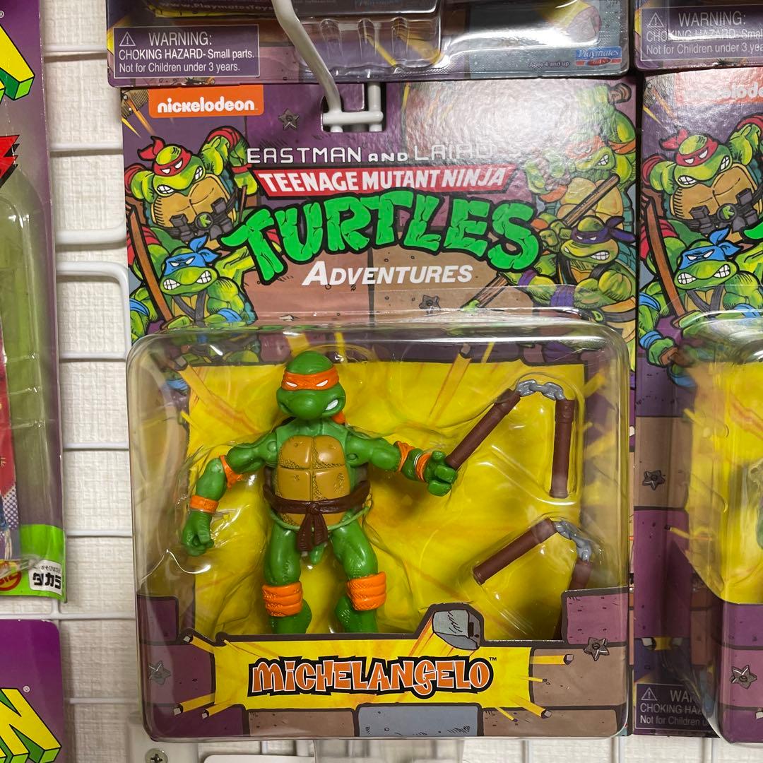 タートルズ 4体セット クラシックフィギュア プレイメイツ - メルカリ