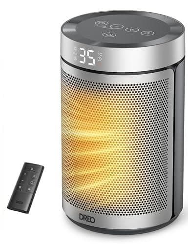 DREO (ドレオ) セラミックヒーター 【小型 足元ヒーター・2025冬新po Amazon | DREO (ドレオ) セラミックヒーター 【小型 足元ヒーター