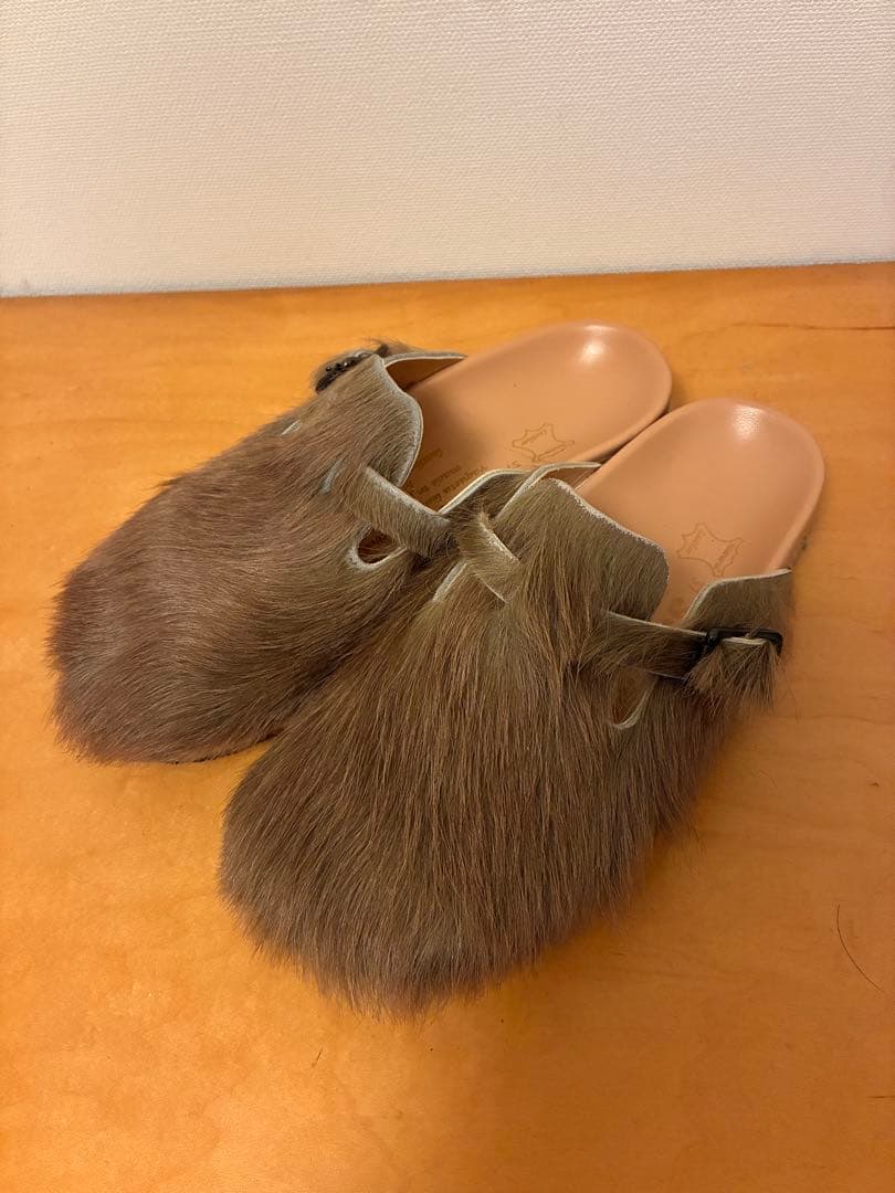 【試着のみ】yuketenユケテン シャギー スリッポン 37 箱有り