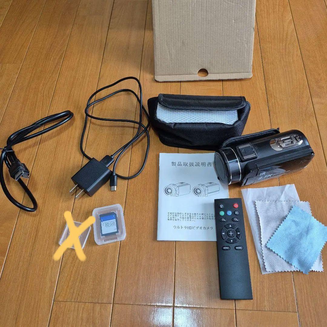 ULTRA HD 2.7K ビデオカメラ 本体