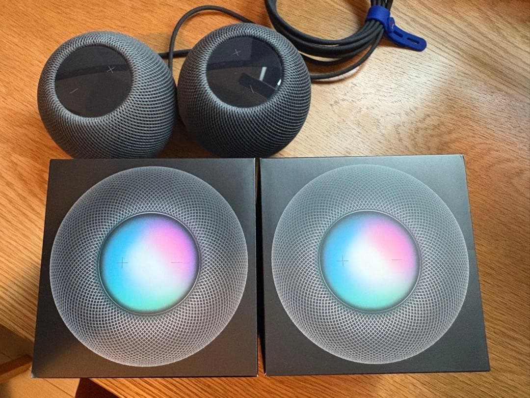 Apple HomePod mini スペースグレー 2台セット