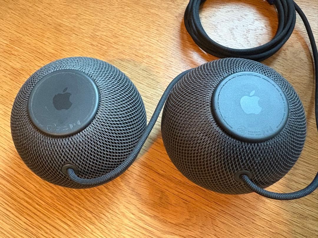 Apple HomePod mini スペースグレー 2台セット
