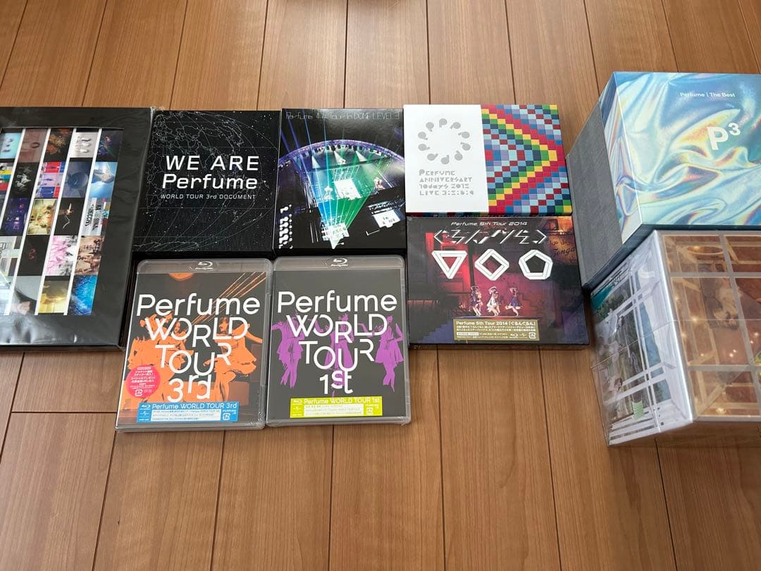 perfume cd dvd セットまとめ売り43点詰め合わせ Perfume LIVE DVD&BD