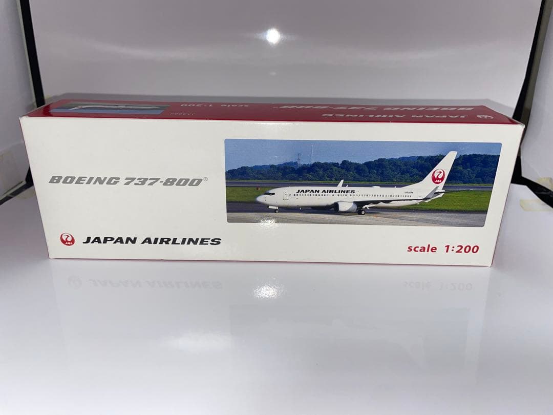 【ギア未開封品】JAL B737 -800 JA308J 1/200