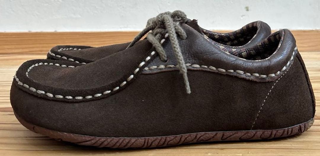 ダークブラウン MERRELLUS サイズ8 スエード ウーマン メレル - メルカリ