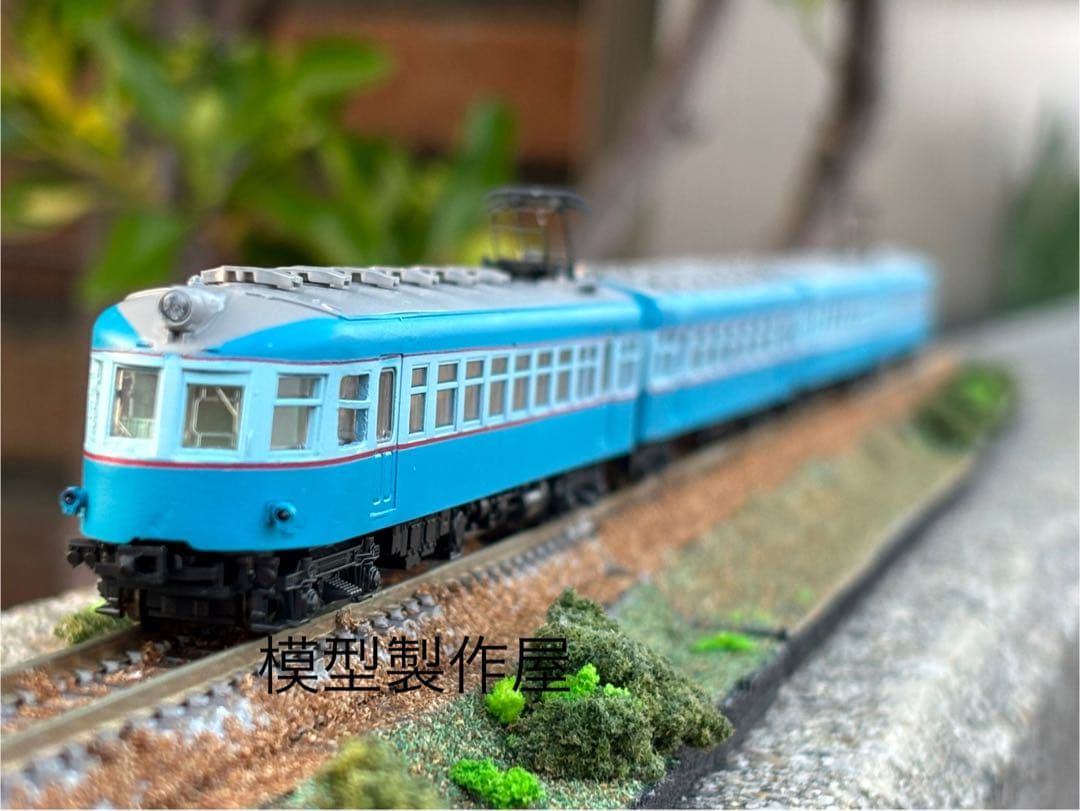 広窓流電モハ52 アイスキャンディー色 KATO改造 4両セット 他サイト