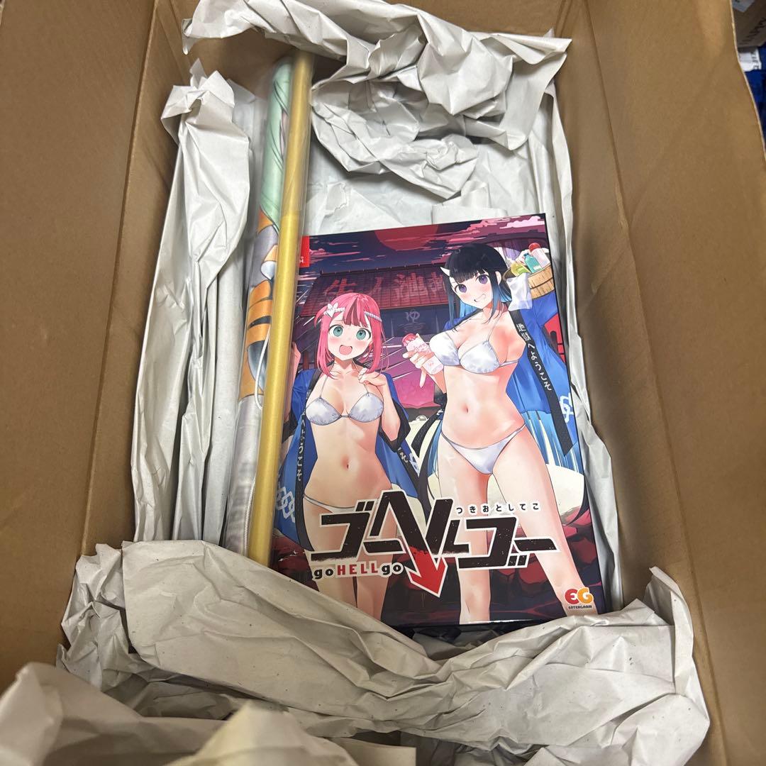 Switch ゴーヘルゴー つきおとしてこ 完全生産限定版　特典タペストリー付き Amazon.co.jp: 【Switch】ゴーヘルゴー つきおとしてこ : ゲーム