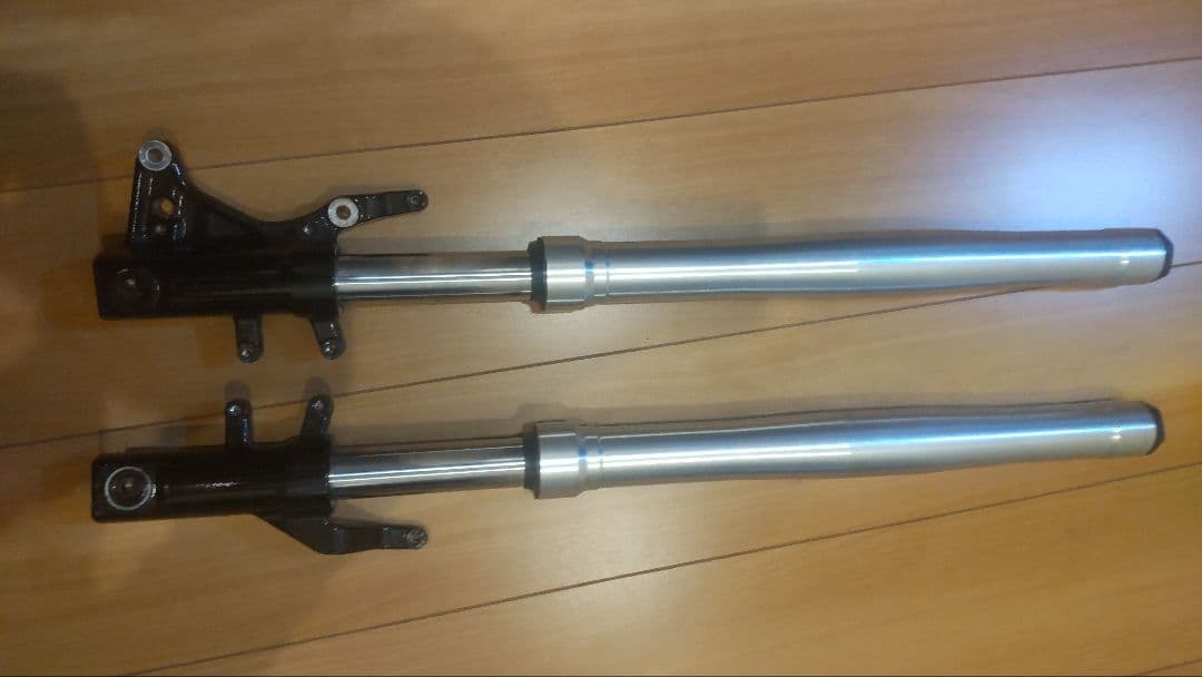 ダックス125　JB06　純正フロントフォーク Yahoo!オークション - DAX125 ダックス125 フロントフォークASSY左右2