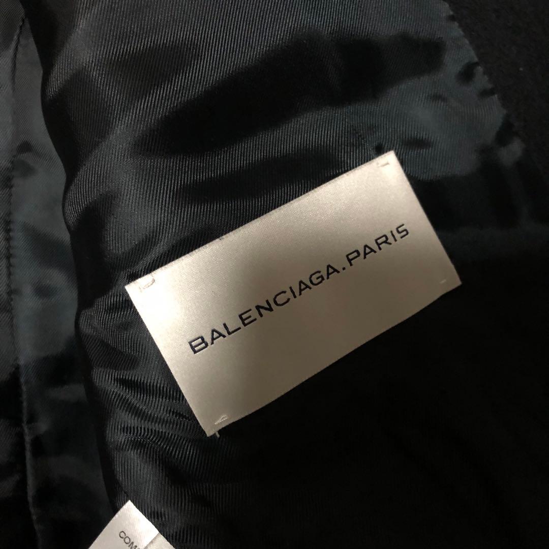 08AW ニコラ期 バレンシアガ ダッフルコート ミリタリー チン