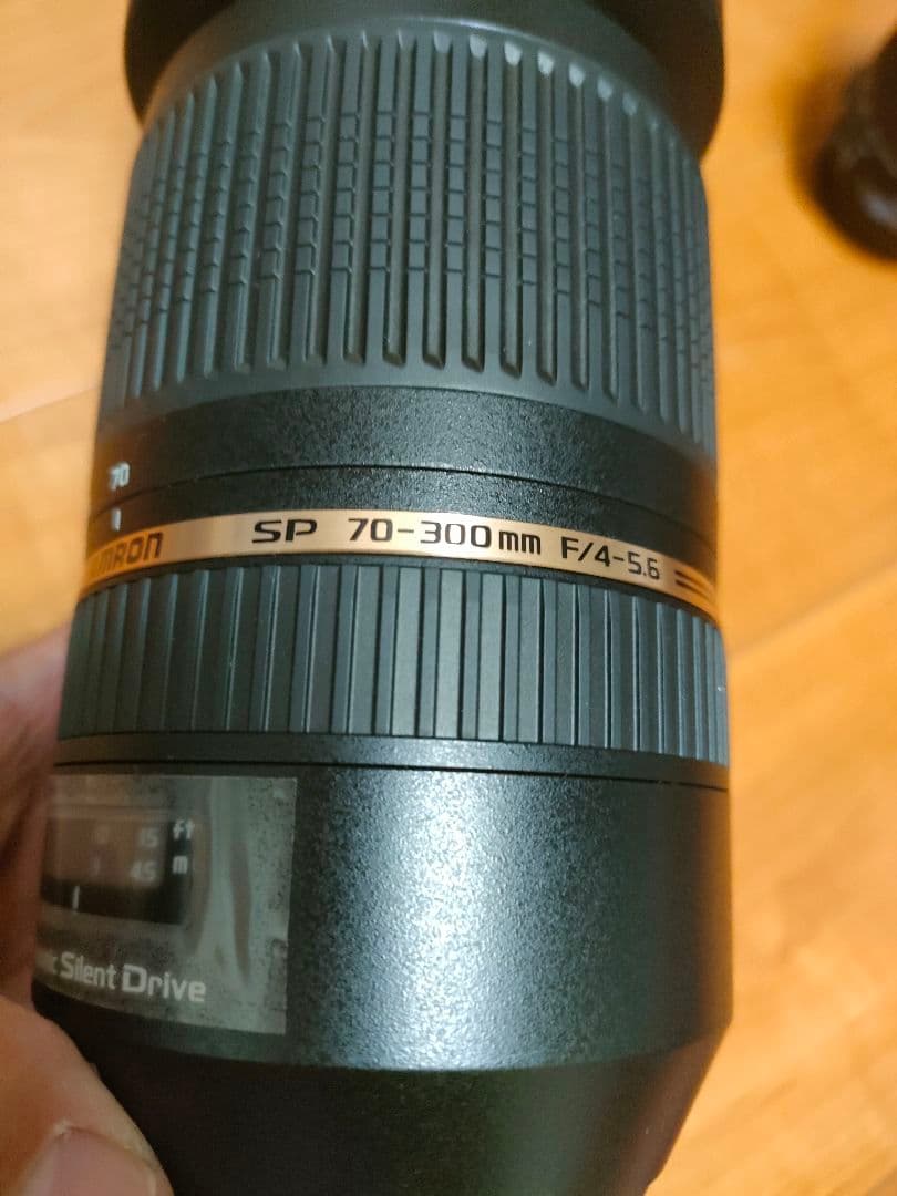 未使用TAMRON SP70-300F/4-5.6 DiVCUSD NikonF