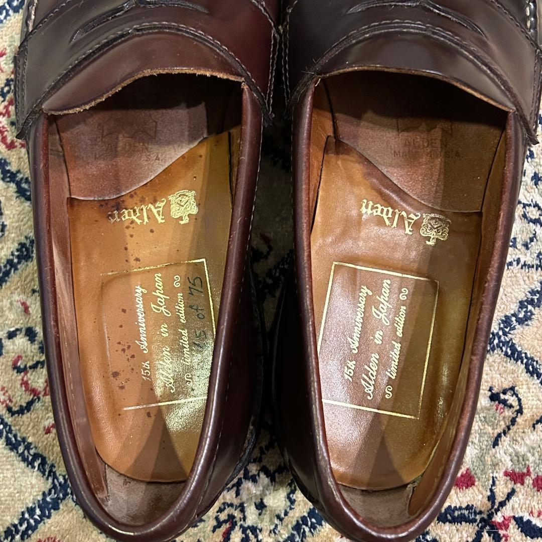 オールデン 日本限定15周年記念モデル ローファー - メルカリ