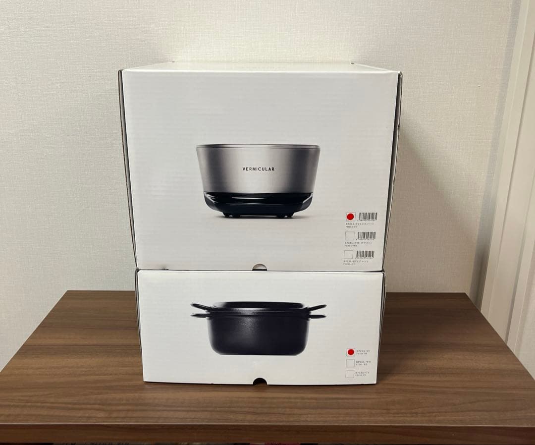 M*e様 年末セール★VERMICULAR ライスポット バーミキュラ（Vermicular） ライスポット(セット) ソリッドシルバー