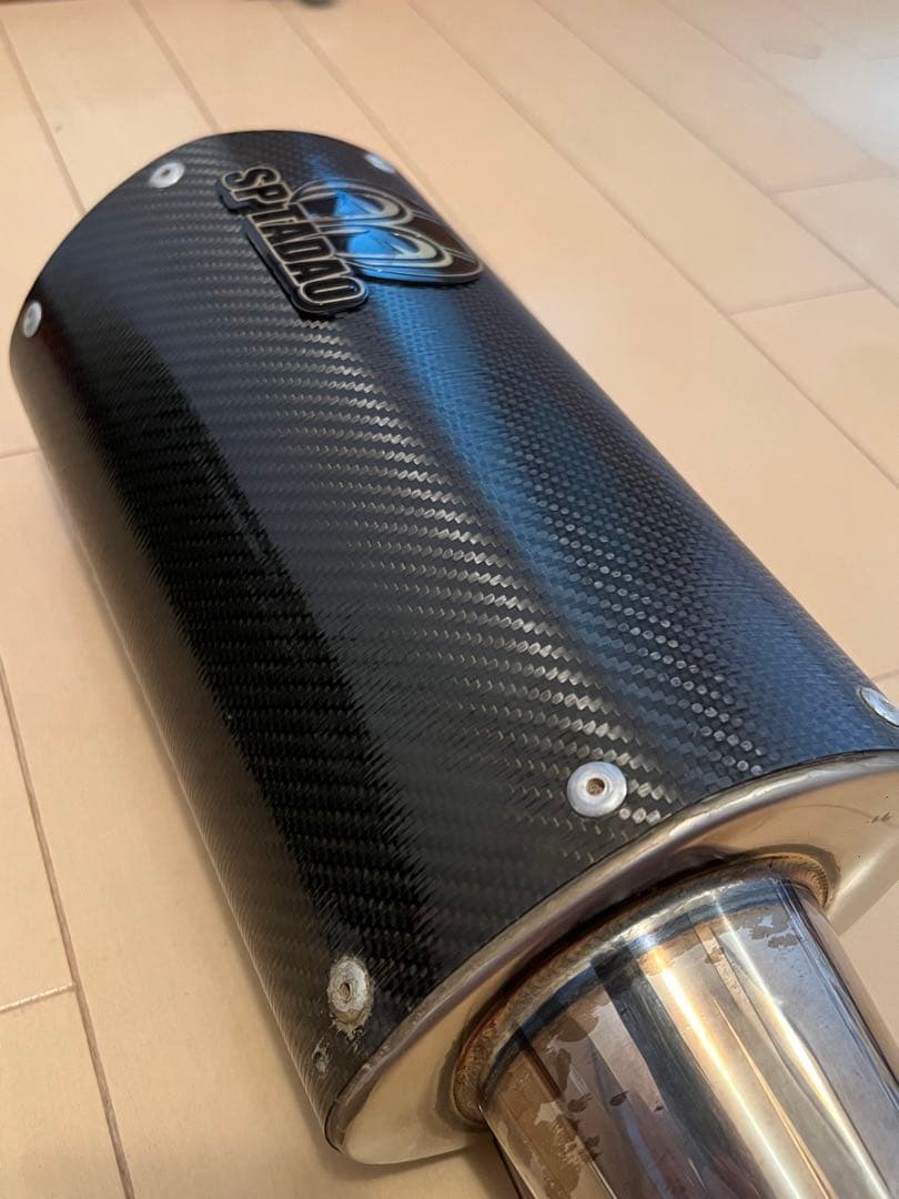 セロー250SP忠男 マフラーサイレンサーカーボン