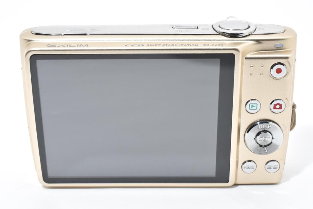 《 美品 》　カシオ　CASIO EXILIM EX-Z400 ゴールド