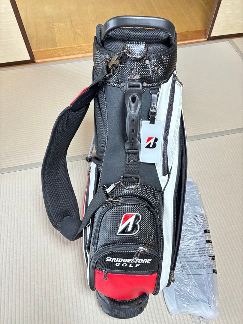 BRIDGESTONE ツアースタンドモデル　キャディバッグ9.5型　3.7kg