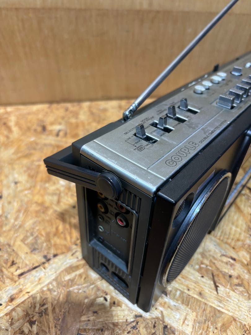 昭和レトロ ダブル ラジカセ RX-D30 ナショナル national - メルカリ