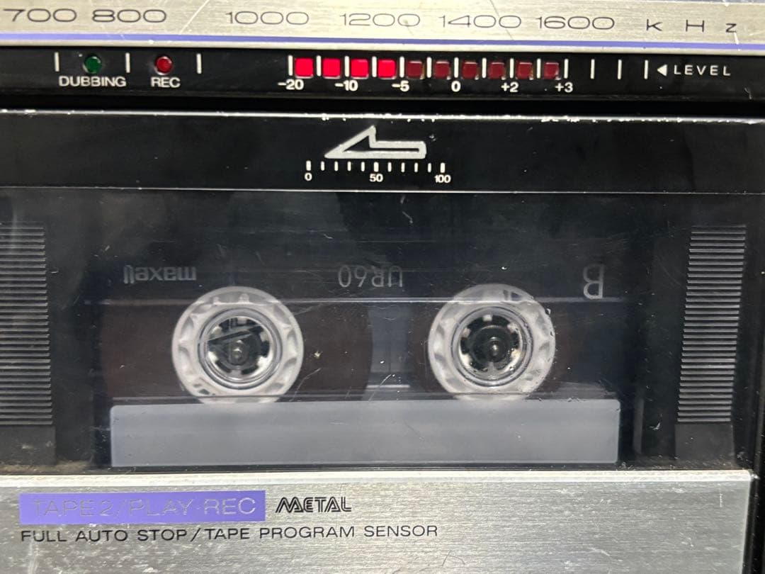 昭和レトロ ダブル ラジカセ RX-D30 ナショナル national - メルカリ