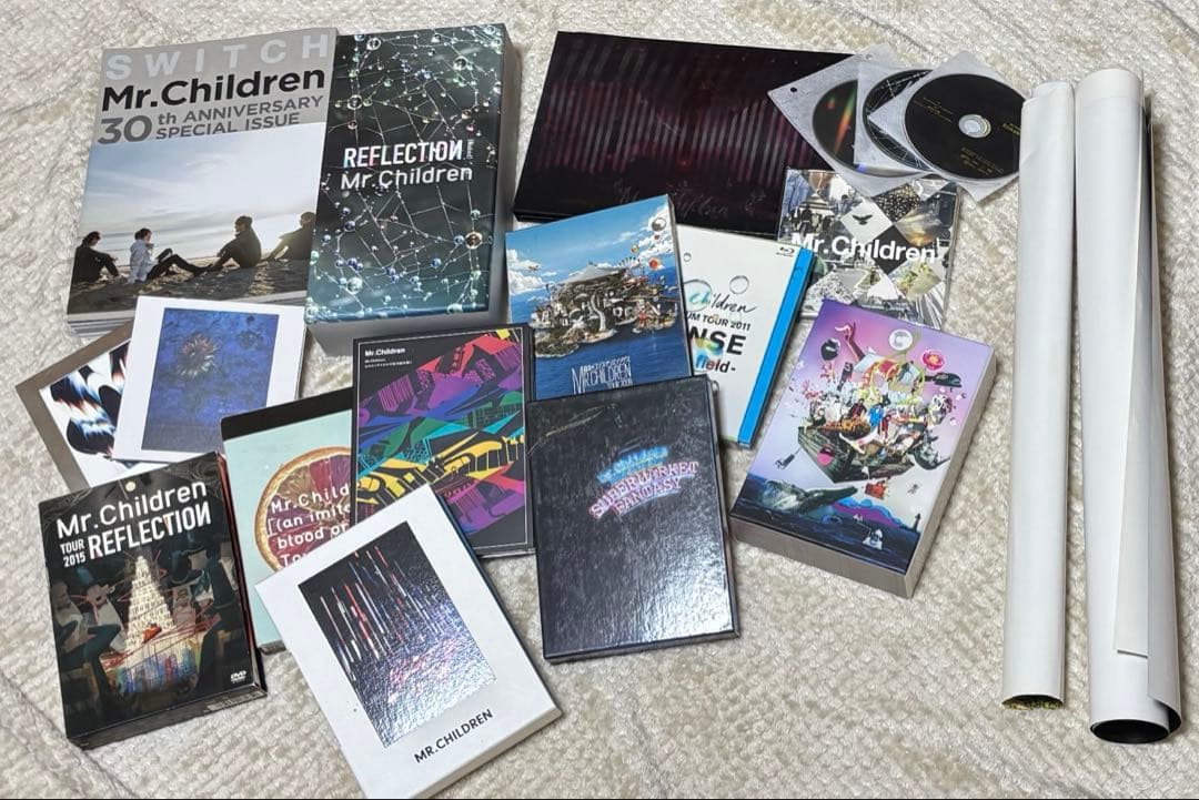Mr.Children CD DVD アルバム ポスター まとめ売り Mr.Children CD・ DVDまとめ売り - メルカリ