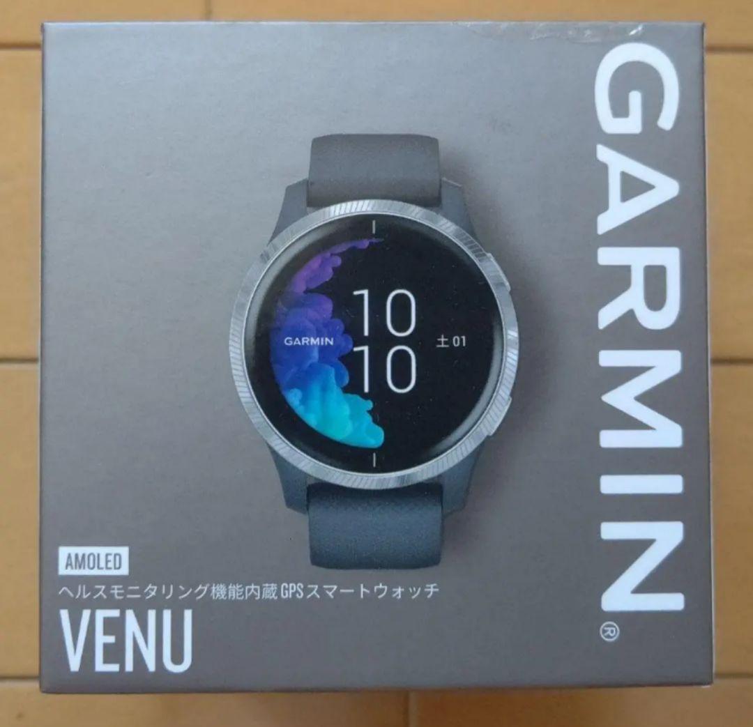 【最終値下げ】GARMIN VENU Granite Blue Silver Venu Granite Blue / Silver | スマートウォッチ | Garmin 日本