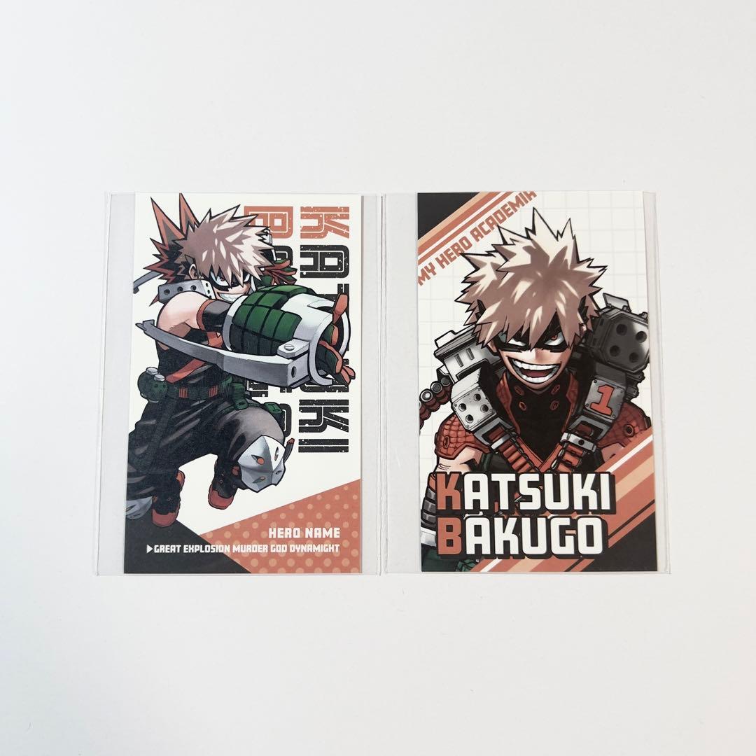 僕のヒーローアカデミア ヒロアカ展 名刺カードコレクション 爆豪勝己