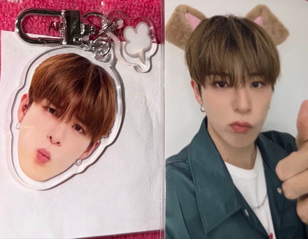 TREASURE アサヒ 顔アクキー怒 POPUP 8000円トレカ - メルカリ