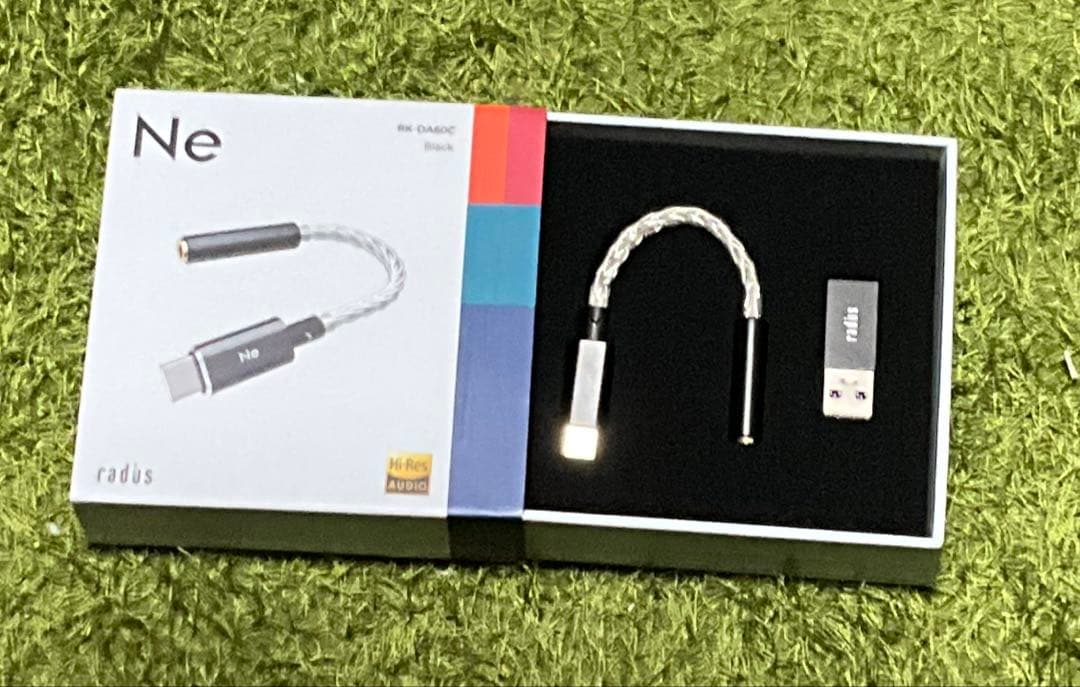 radius HP-NHR41 グレーブラック + RK-DA60C /DAC