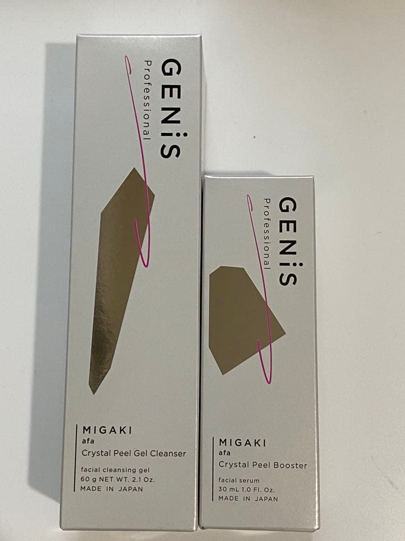 GENIS ジェルクレンザー　ピールブースター　セット GENIS ジェルクレンザー ピールブースター セット GENIS クリスタル