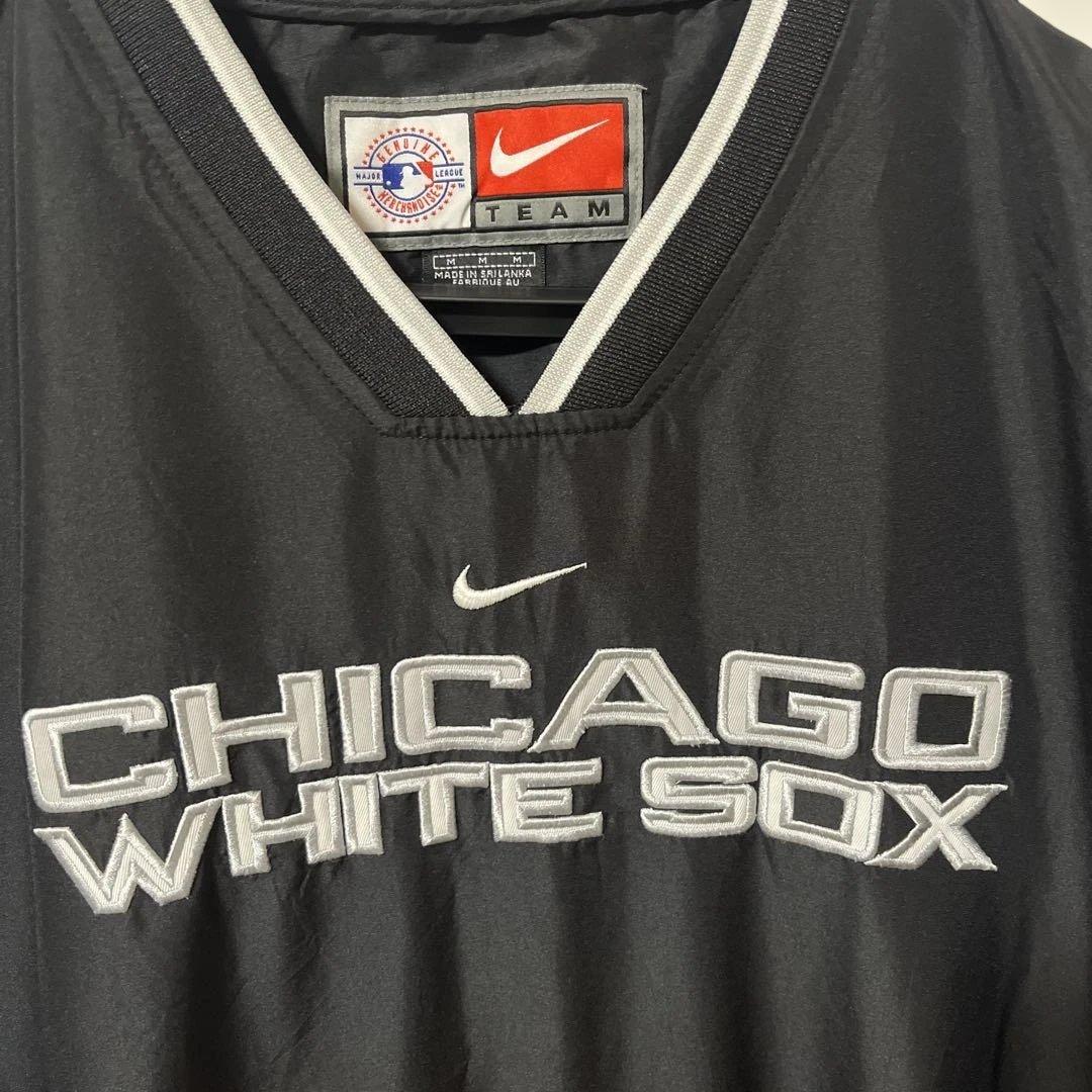 な*∞様 極美品 ナイキ シカゴ ホワイトソックス プルオーバー V
