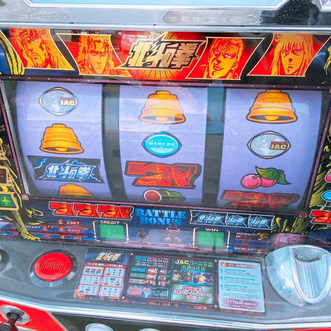 マ*】様 スロット パチスロ 北斗の拳 4号機 サミー 家パチ レトロ 中古