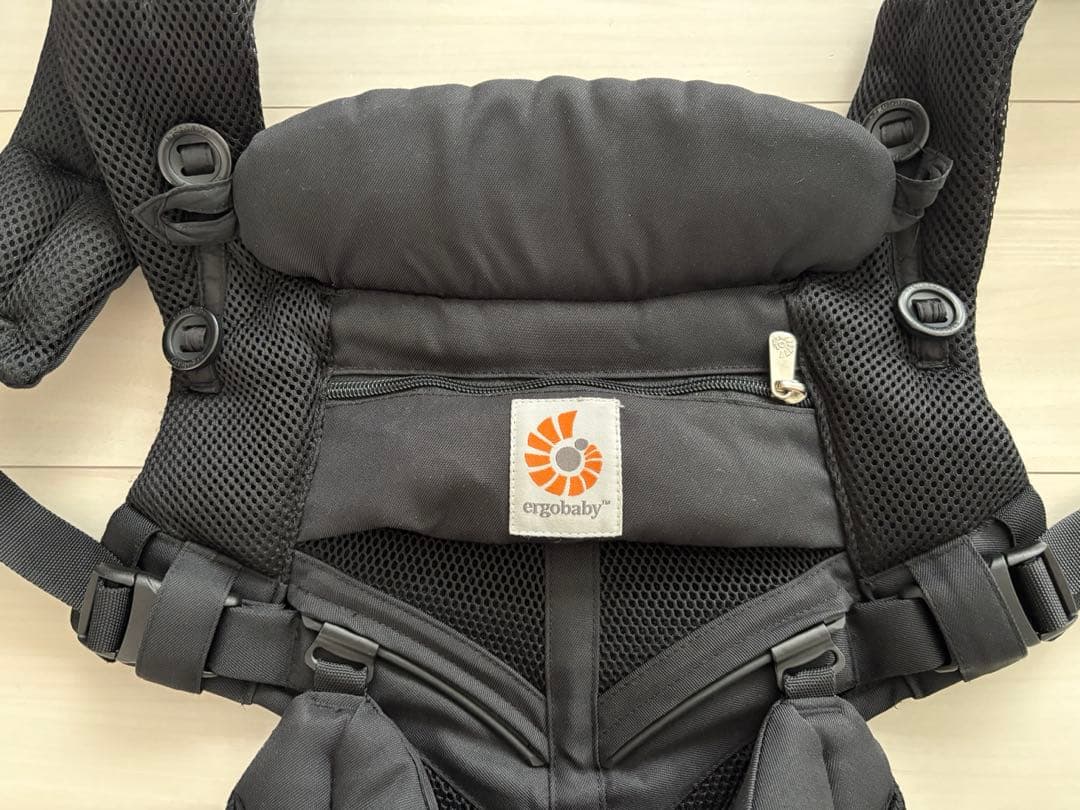 エルゴベビー オムニ360 クールエア 抱っこ紐 ブラック - メルカリ
