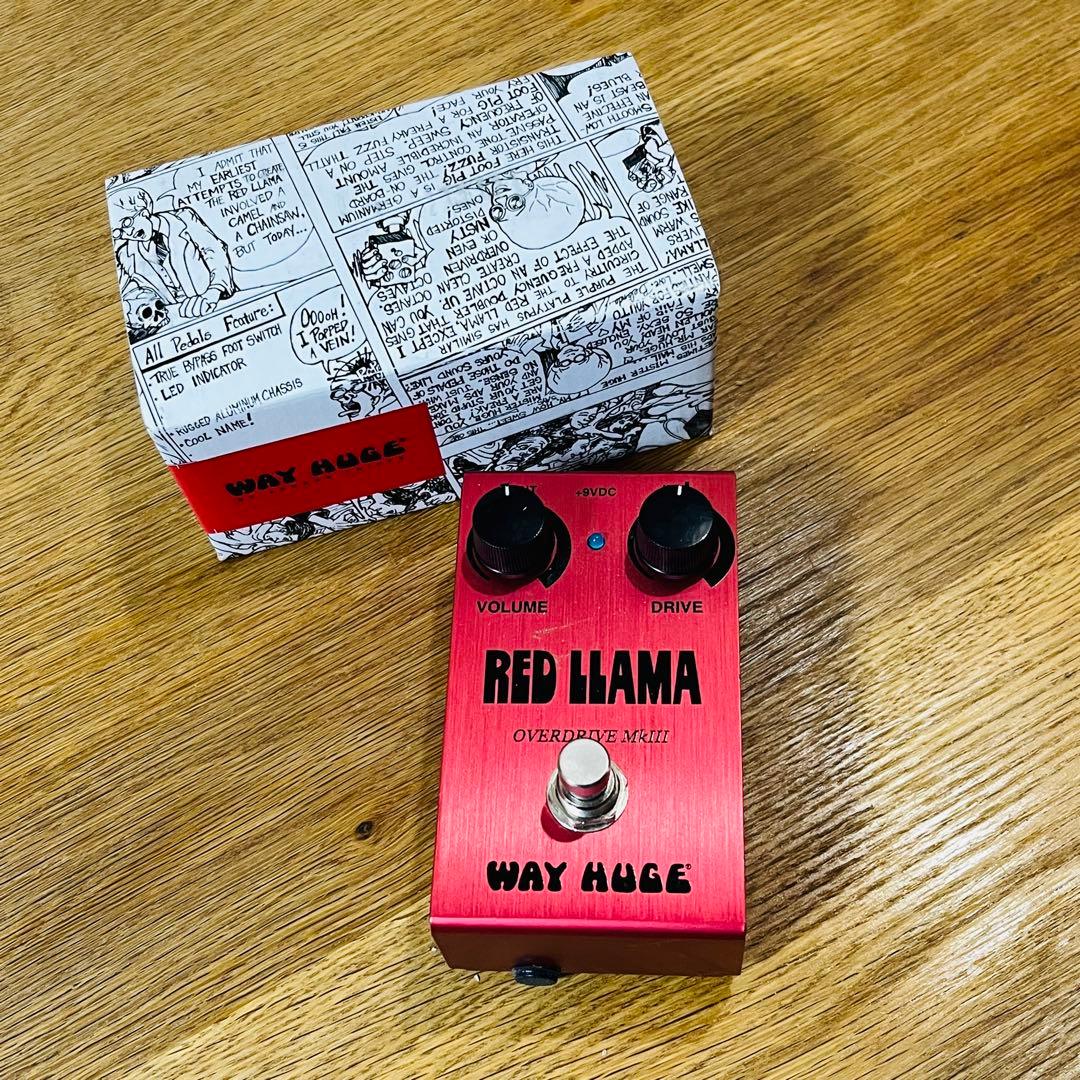 WAY HUGE RED LLAMA MKIIIオーバードライブ WAYHUGE WM23 RED LLAMA OVERDRIVE MkIII（ウェイヒュージ）オーバー