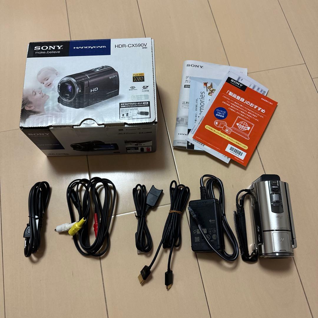 SONY HDR-CX590V ビデオカメラ 本体 HDR-CX590V 主な仕様 | デジタルビデオカメラ Handycam ハンディカム