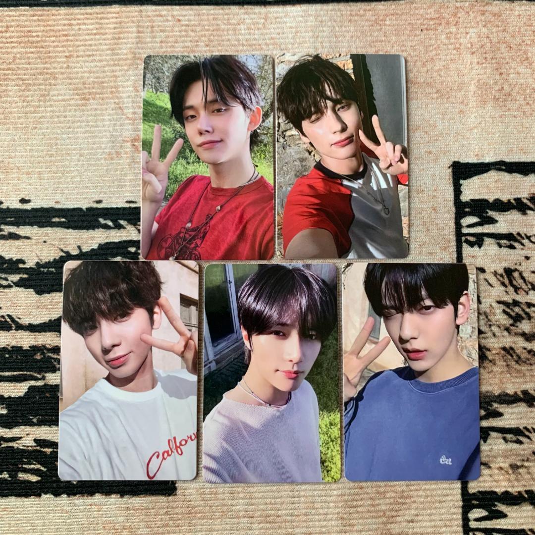 TXT Line music Love Language トレカ 5枚セット TXT Love Language LINE music トレカ 5枚セット TXT Love Language