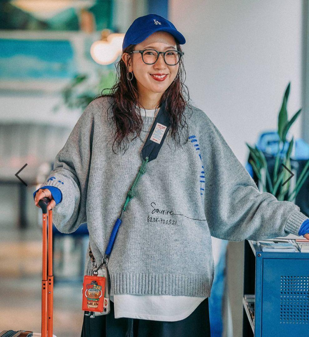 niko and[be with M]Misayo配色ドルプルオーバー - メルカリ