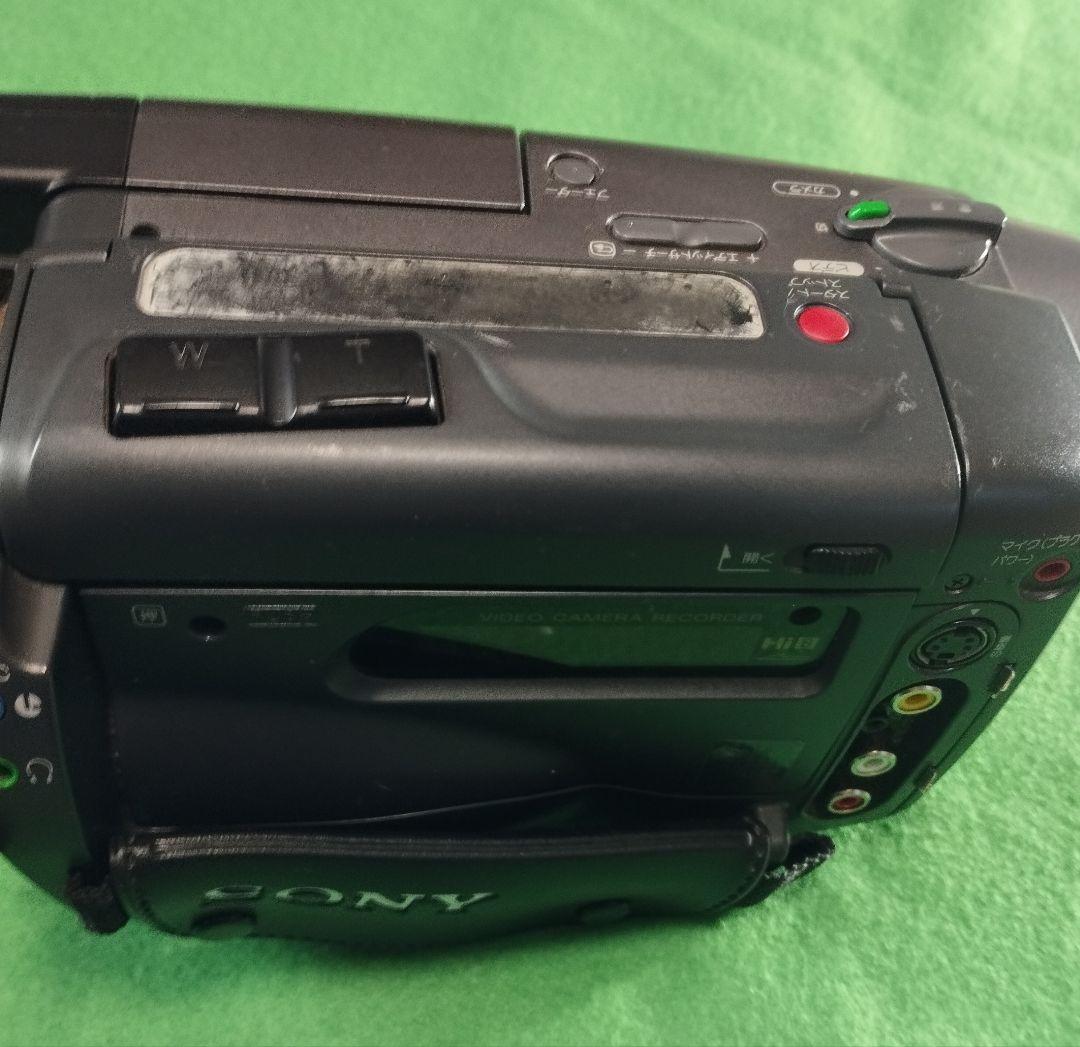 ソニー Hi8 8ミリビデオカメラCCD-TRV60 - メルカリ