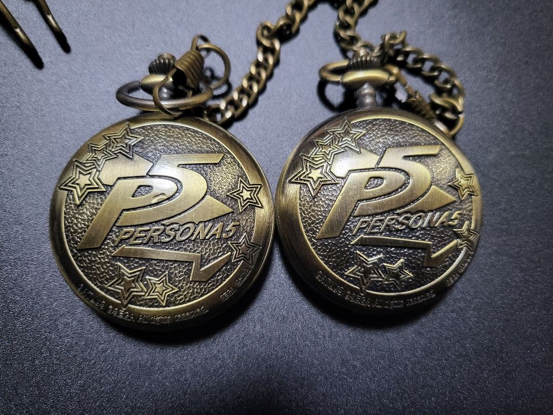 明智吾郎 モルガナ ペルソナ5 懐中時計 セット プライズ - メルカリ