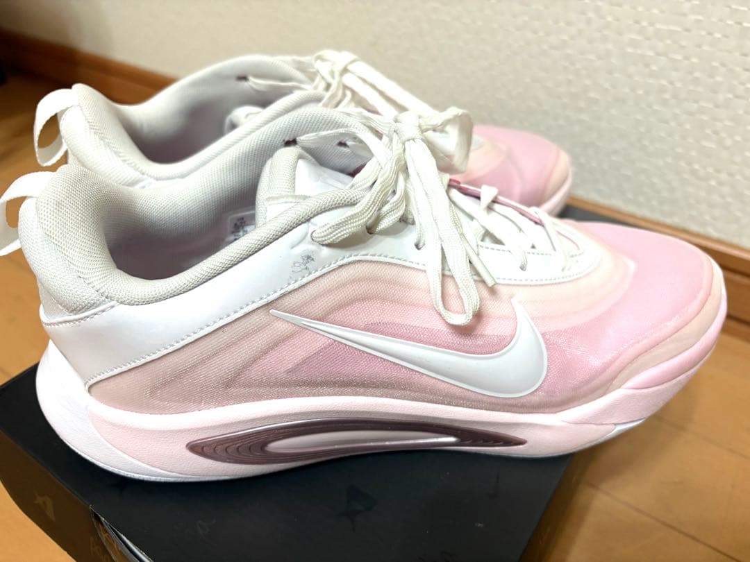 Nike バスケットシューズ 24.5cm ピンク/ホワイト