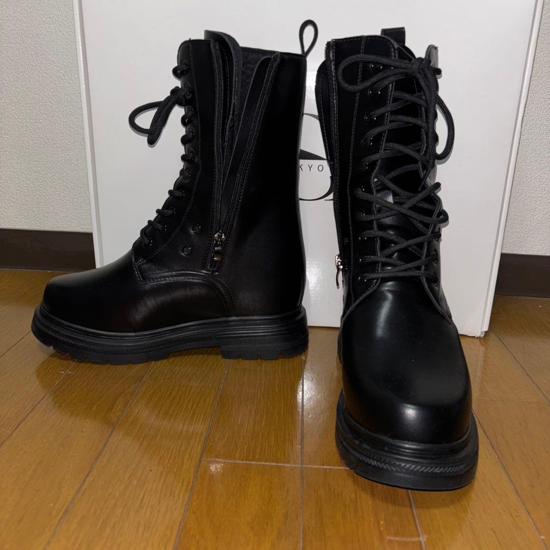HSK Tokyo 17cm 厚底　ブーツ Hsk Tokyo Shop 底ブーツ | TikTok