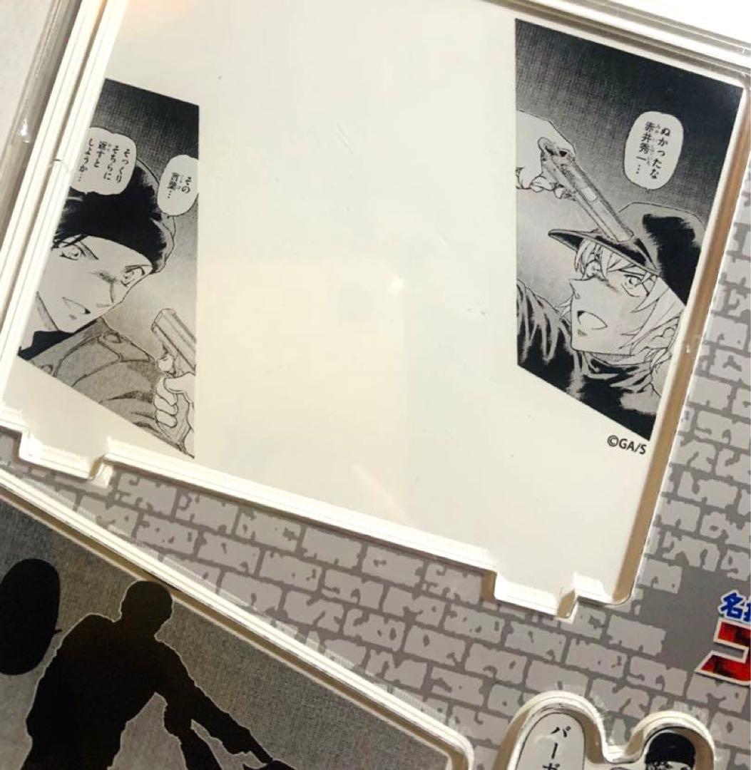 名探偵コナン【30周年記念コナン展】赤井秀一＆安室透 原作絵 アクリル