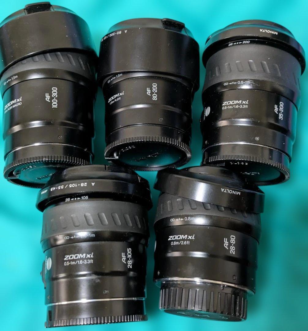 極美品 minolta α7xi フルセットインテリCD 21枚 xiレンズ5本 - メルカリ