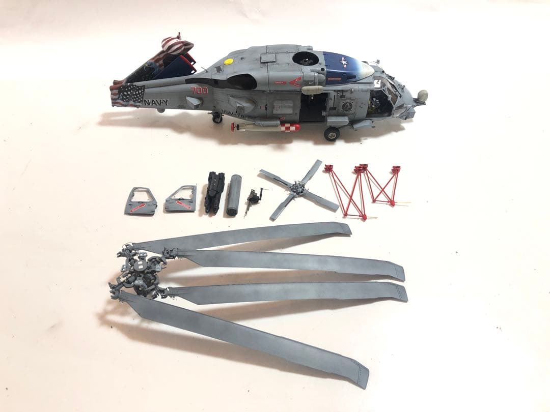 キティホークモデル1/35 MH-60R HSM-78 完成品 改造模型 - メルカリ