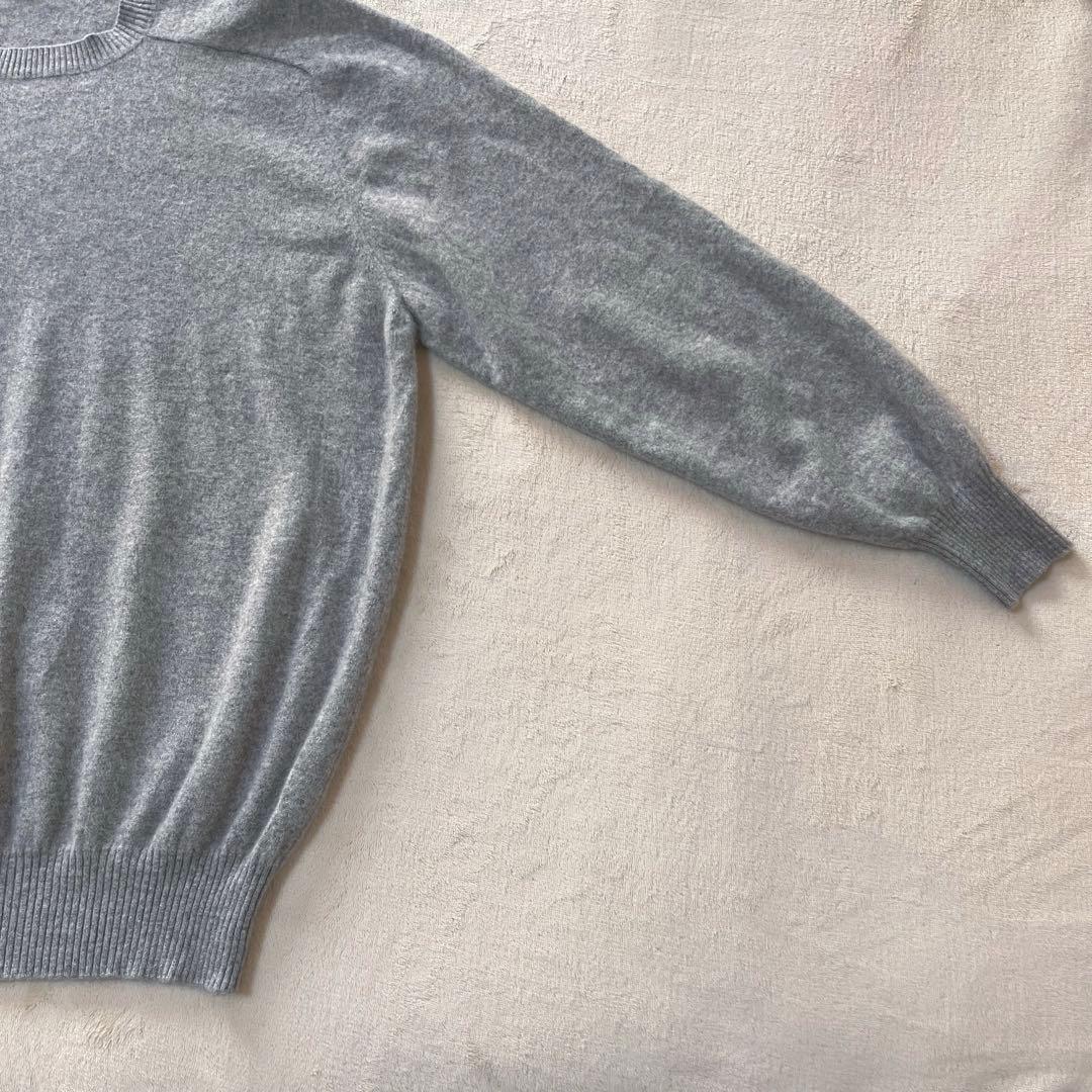 希少✨ブルネロクチネリ カシミヤ100 クルーネックセーター エルボー