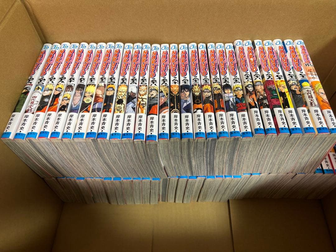 NARUTOナルト 全72巻セット+外伝 - メルカリ