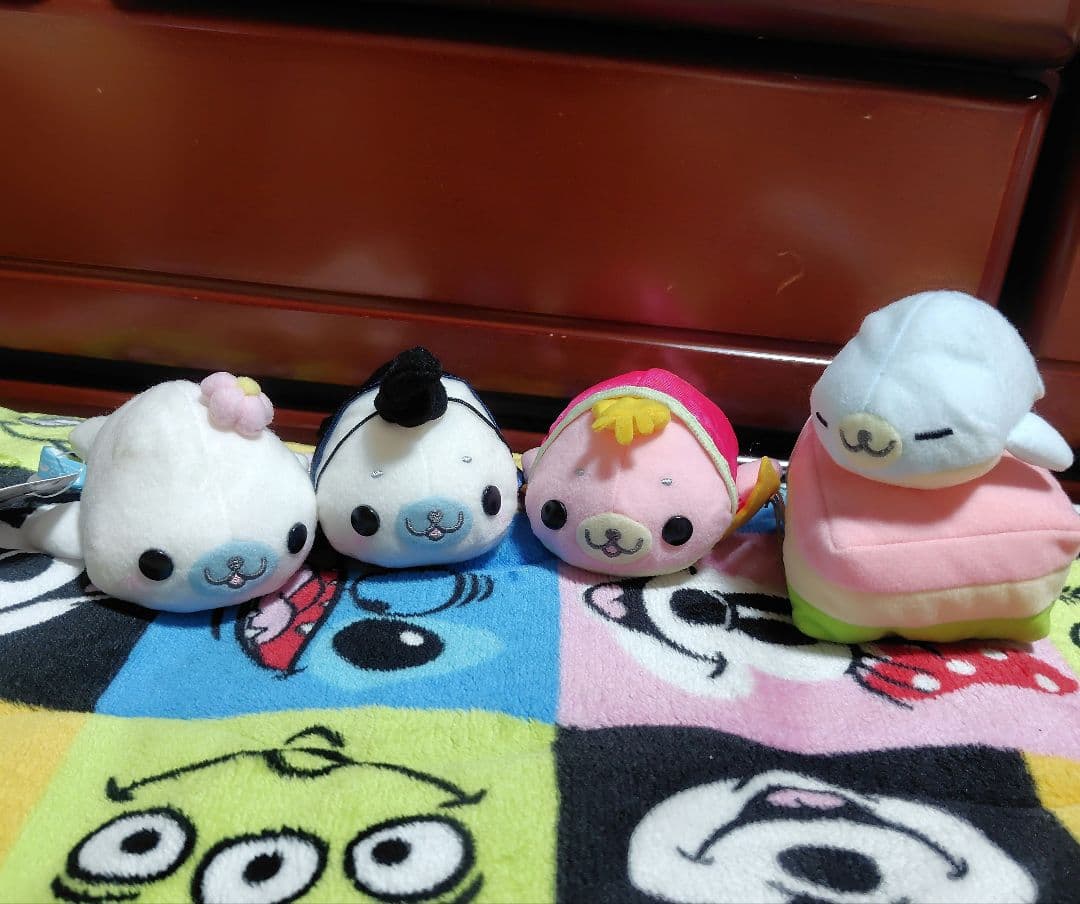 激レア　サンエックス まめゴマ ひな祭りぬいぐるみ　San-X　4種 まめゴマ ぬいぐるみ サンエックス キャラまつり - メルカリ