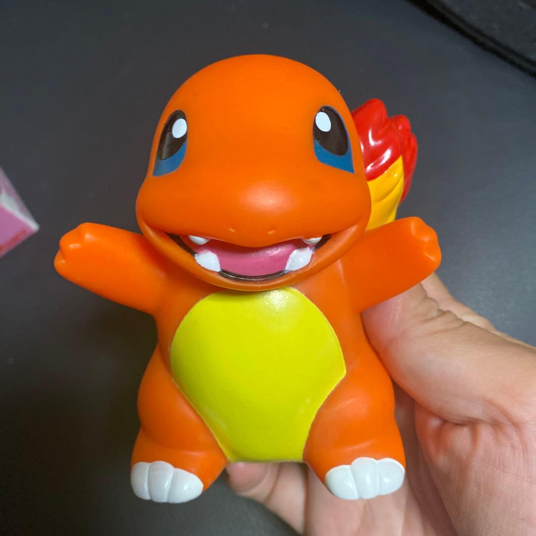 レトロ 初代 ポケモン貯金箱 ヒトカゲ フィギュア - メルカリ