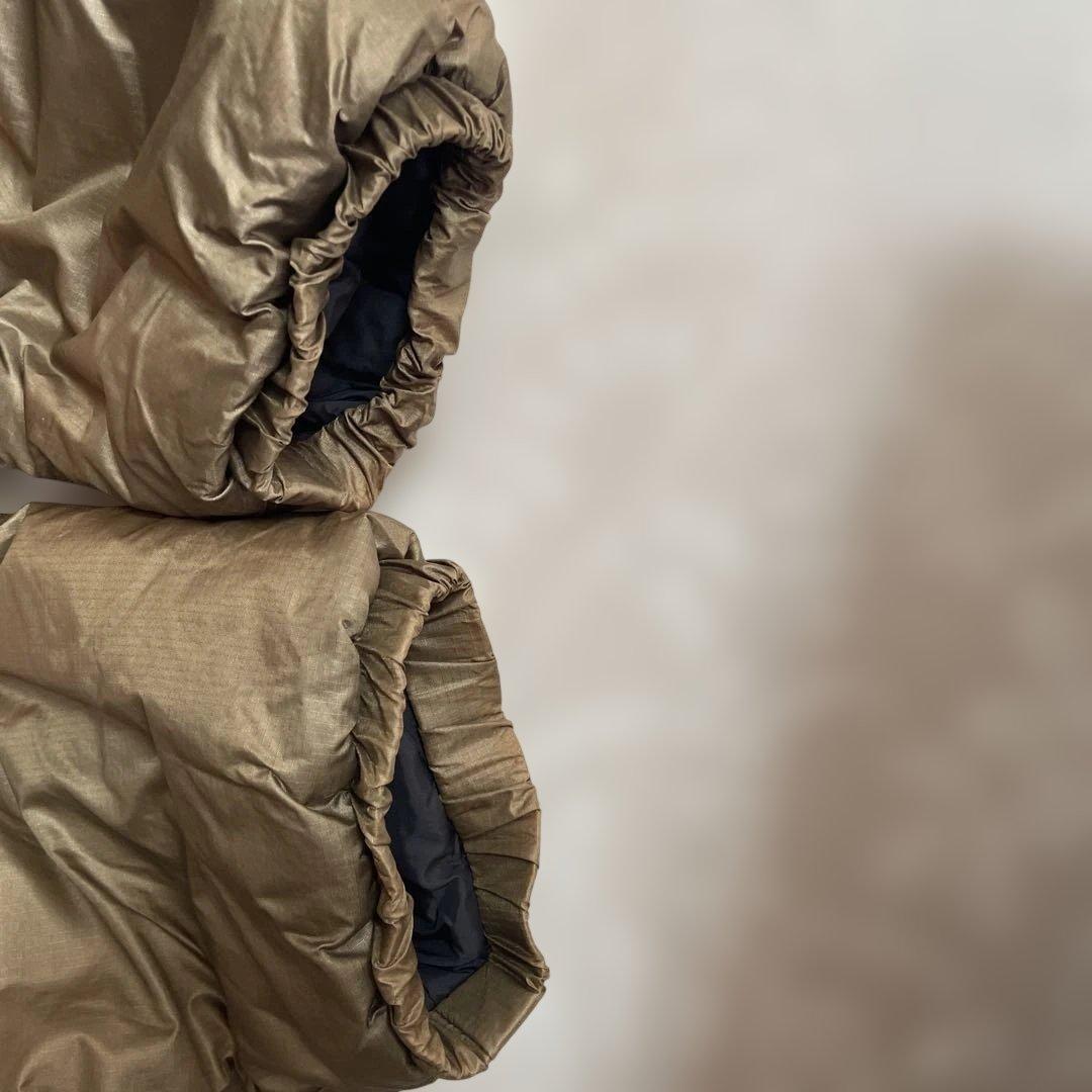 MOONSTONE パフジャケット 中綿ナイロン ブロンズ Sサイズ - メルカリ