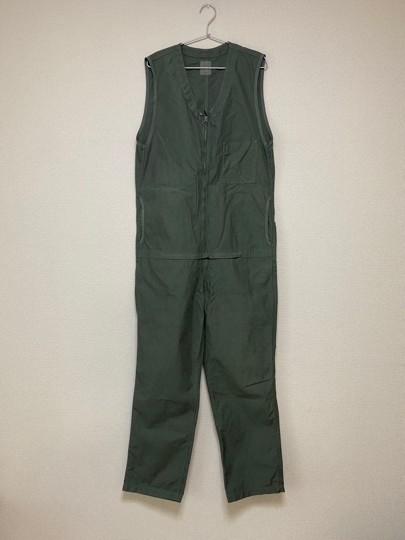 remilla レミーラ　ボートジップスモック　オリーブ　Lサイズ remilla レミーラ｜remilla(レミーラ) ボートジップスモック (カーキ